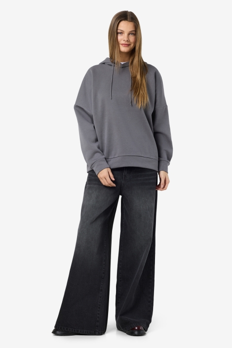 Noisy may nmalden l/s loose hoodie jrs noos